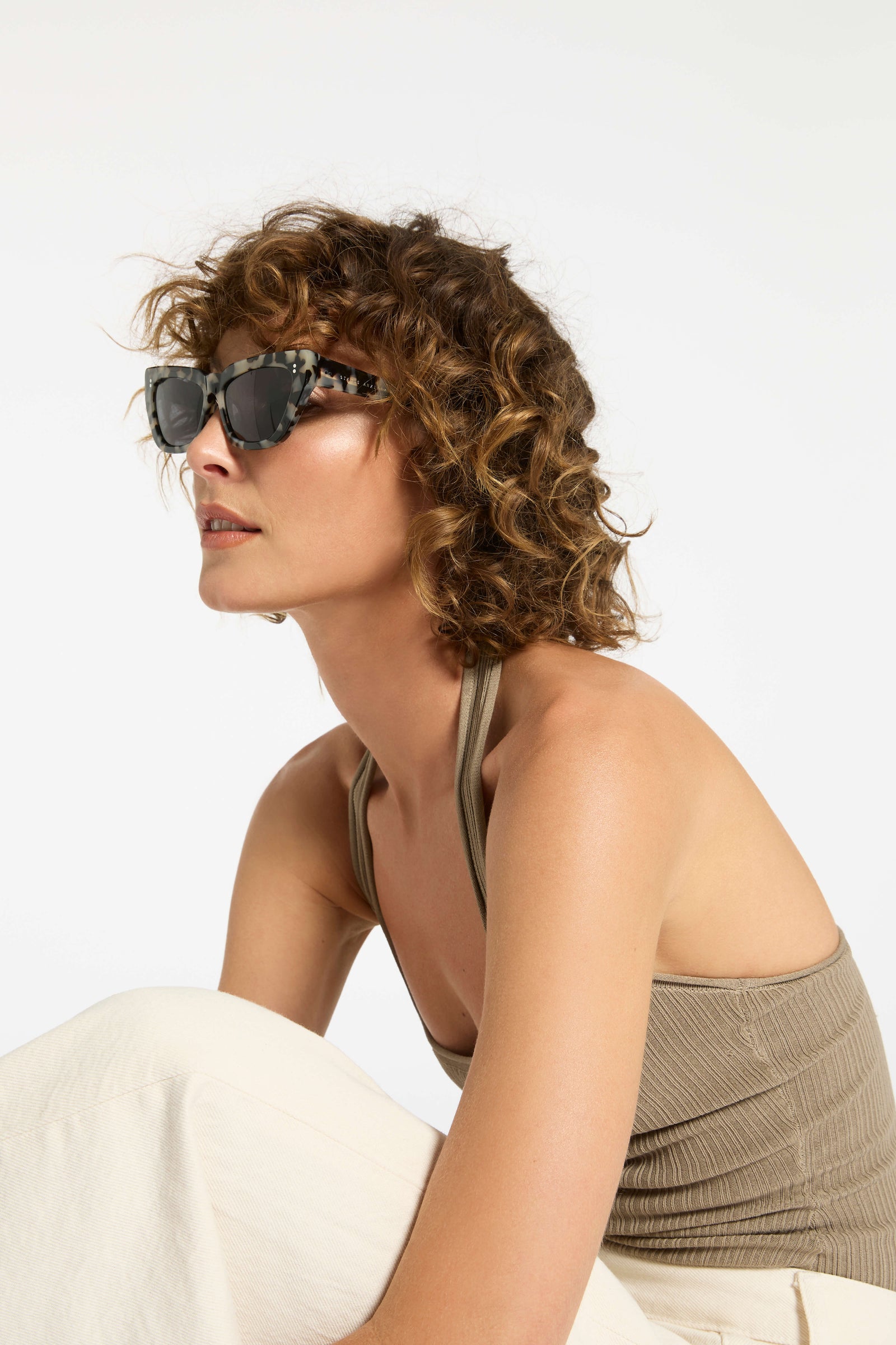 Status Anxiety Desolate Sunglasses | White Tort