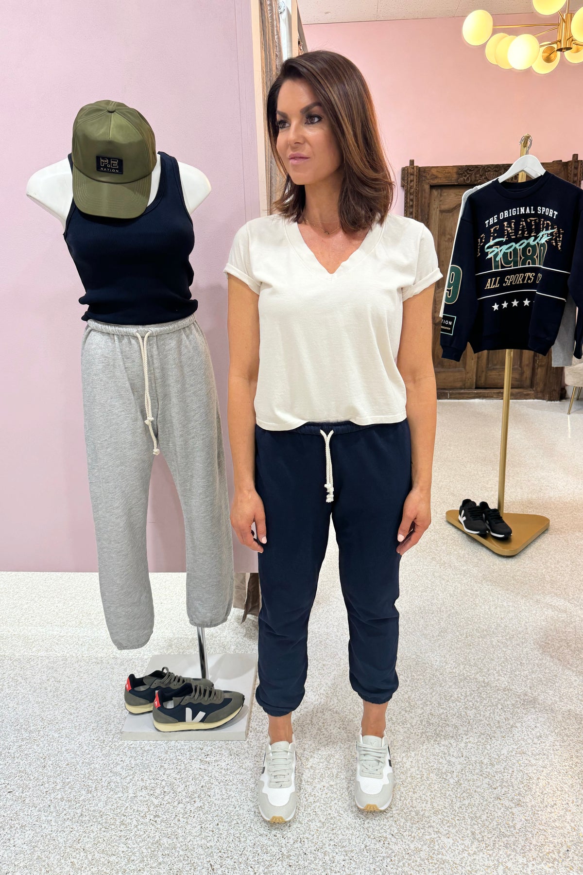 Perfect White Tee Frankie V Neck Tee | Sugar