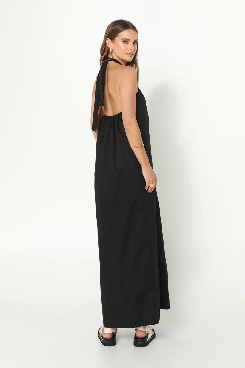 Madison The Label Amber Maxi Dress | Black