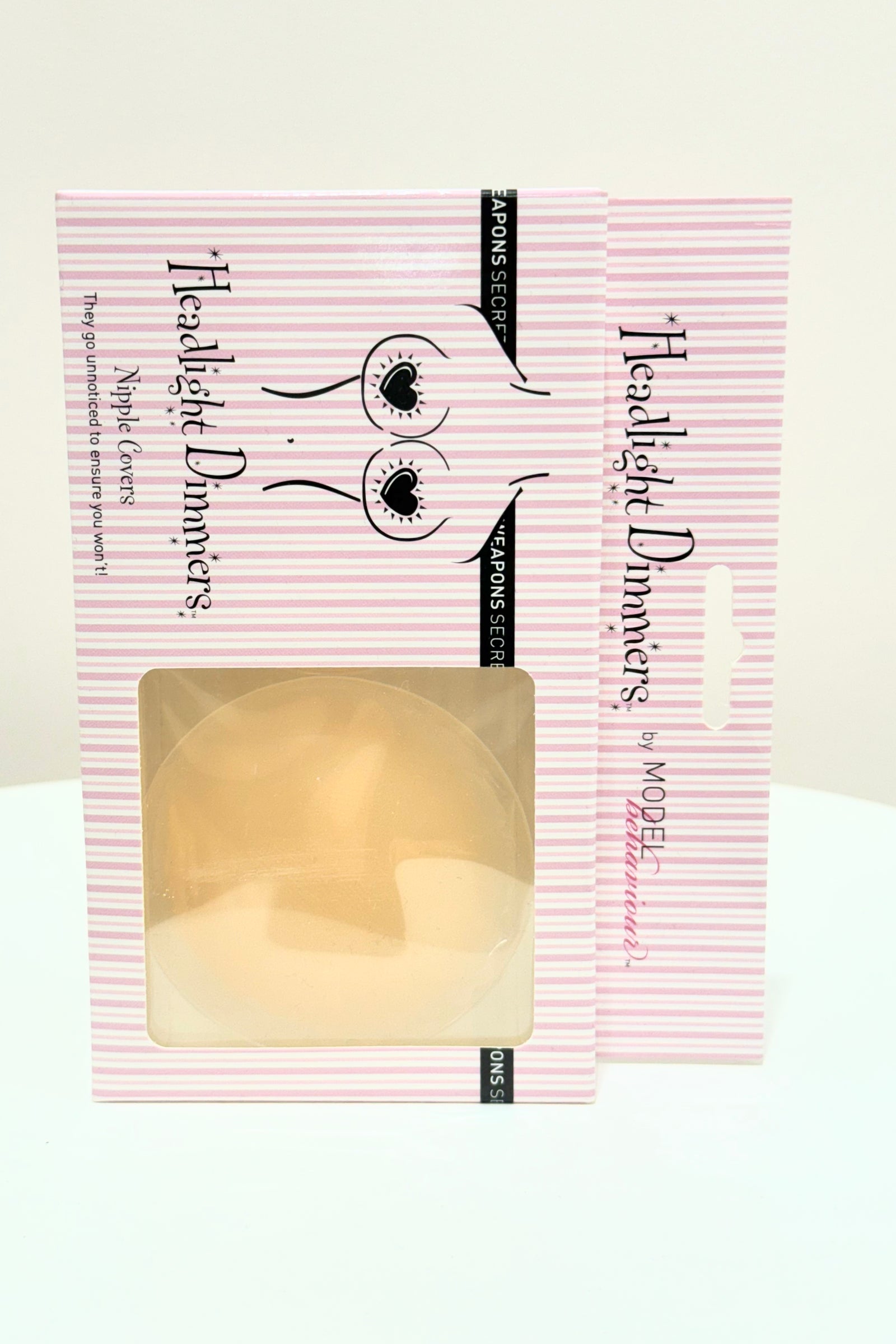 Secret Weapons Headlight Dimmers Round | Nude