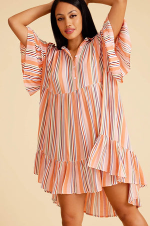 Chosen By Fifi & Annie Capria Summer Stripe Dress | Stripe
