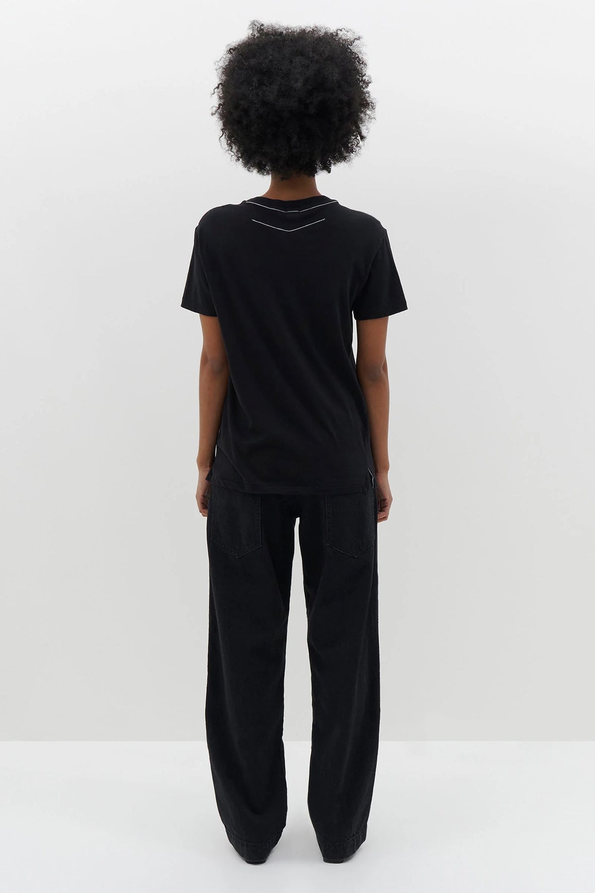 Bassike Regular Classic T.Shirt | Black |  BEST SELLER / RESTOCKED