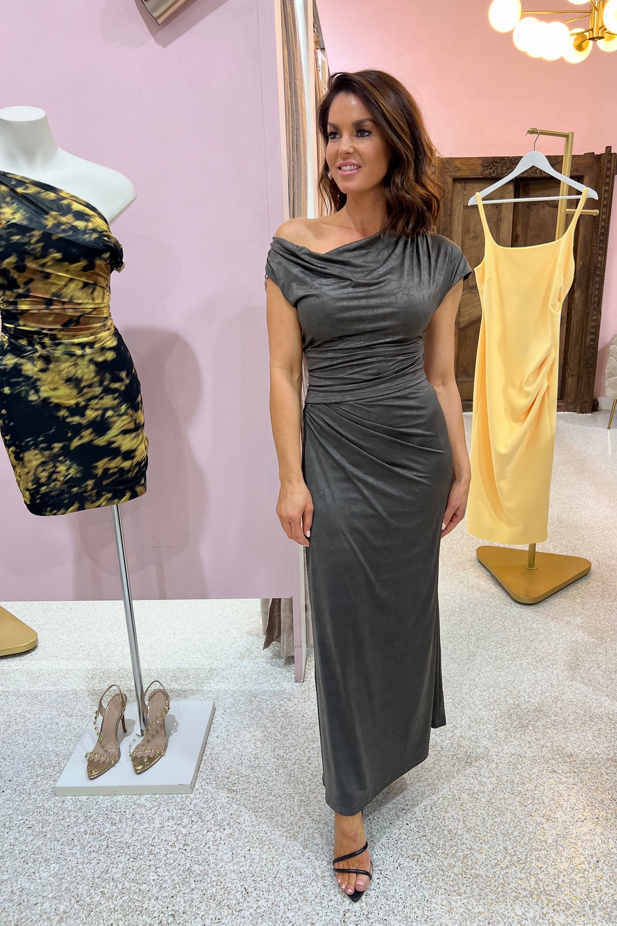 Significant Other Priya Top | Charcoal