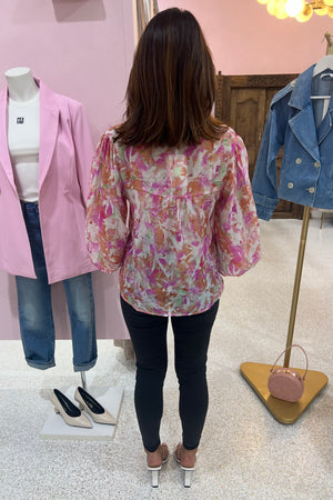 Chosen By Fifi & Annie Enchanted Floral Blouse | Pink Floral