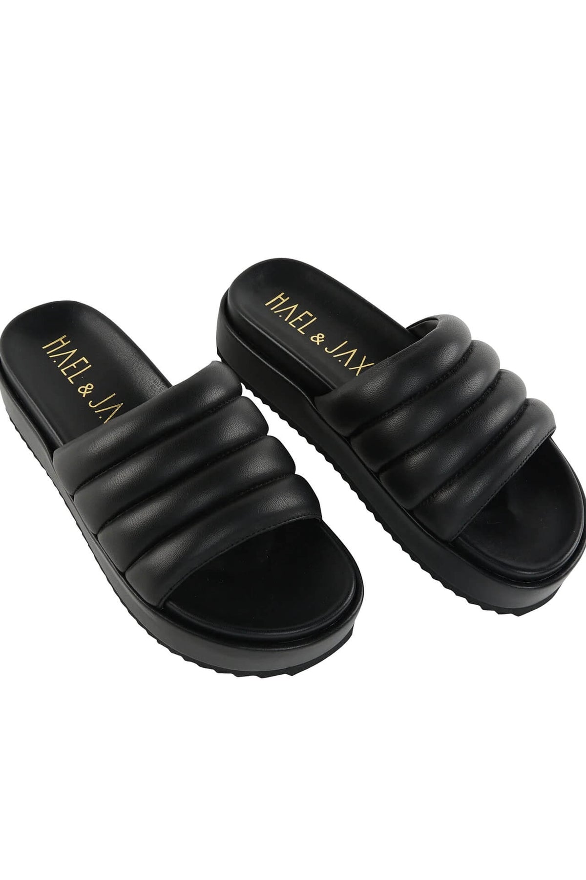 Hael & Jax Melanie Platform Slide | Black