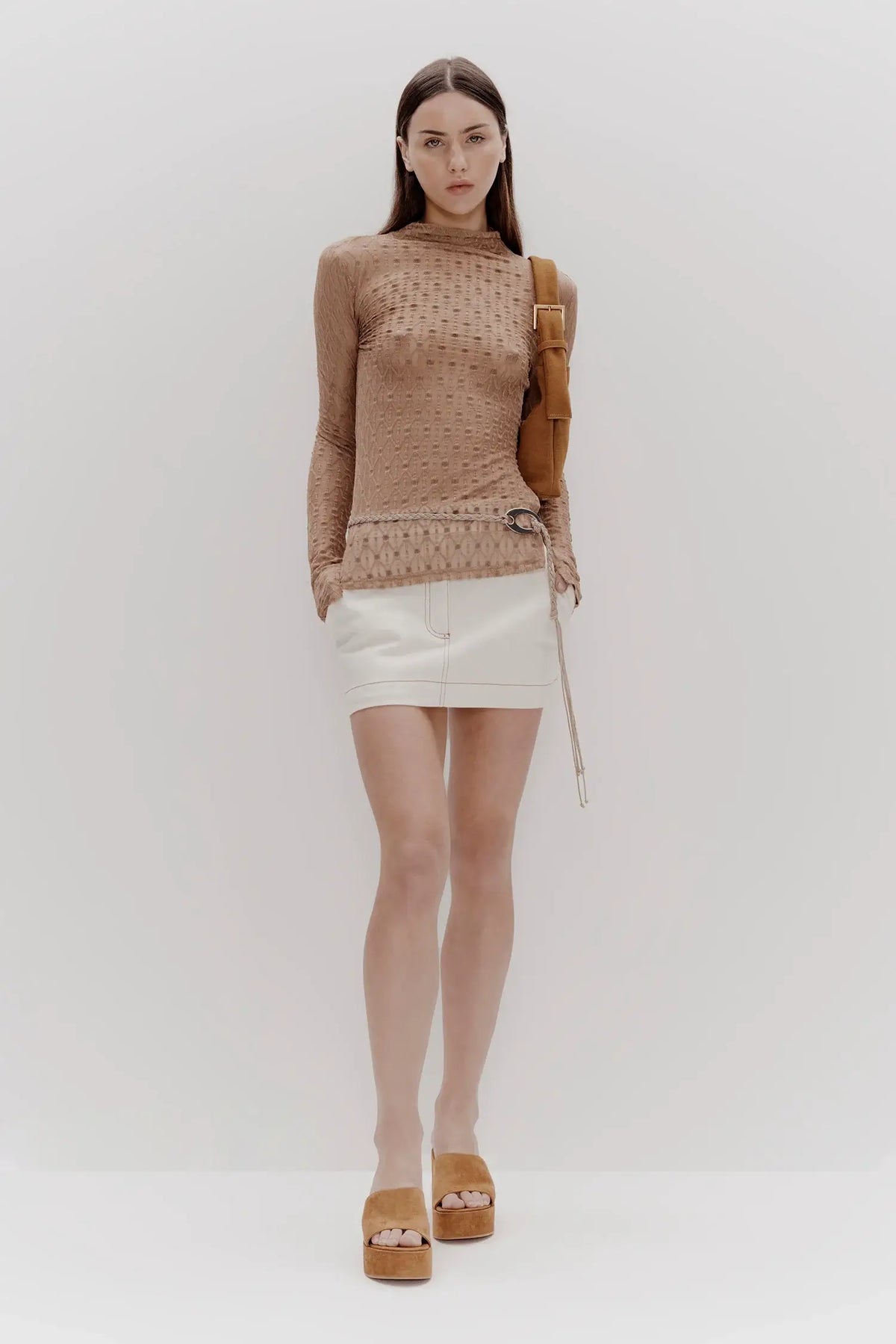 Ownley Mona Mesh Top | Barely There