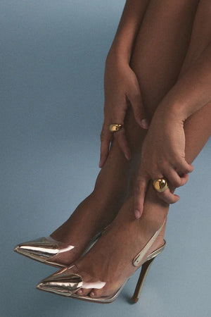 Lana Wilkinson Rhiannon Heel | Gold