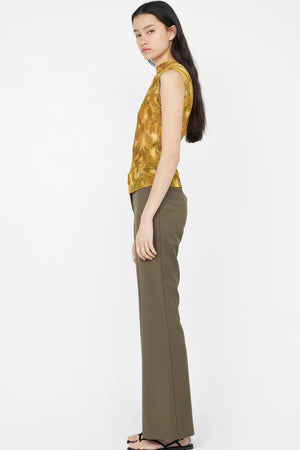 Bec + Bridge Rianna Funnel Neck Top | Golden Vine