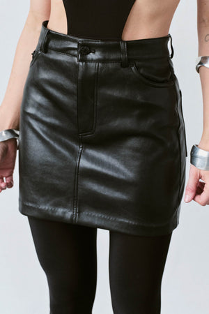 Bayse Brand Molly King X Bayse Stonewall Mini Skirt | Black