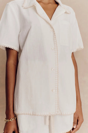 Hansen & Gretel Vera Shirt | White