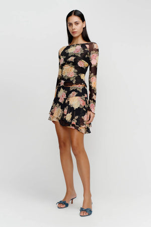 Ownley Mandy Mini Skirt | Vintage Roses