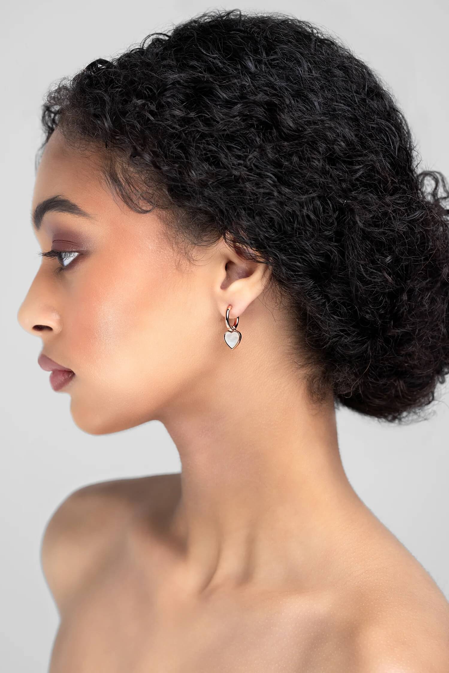 Liberte Andie Mother Of Pearl Earring | Silver