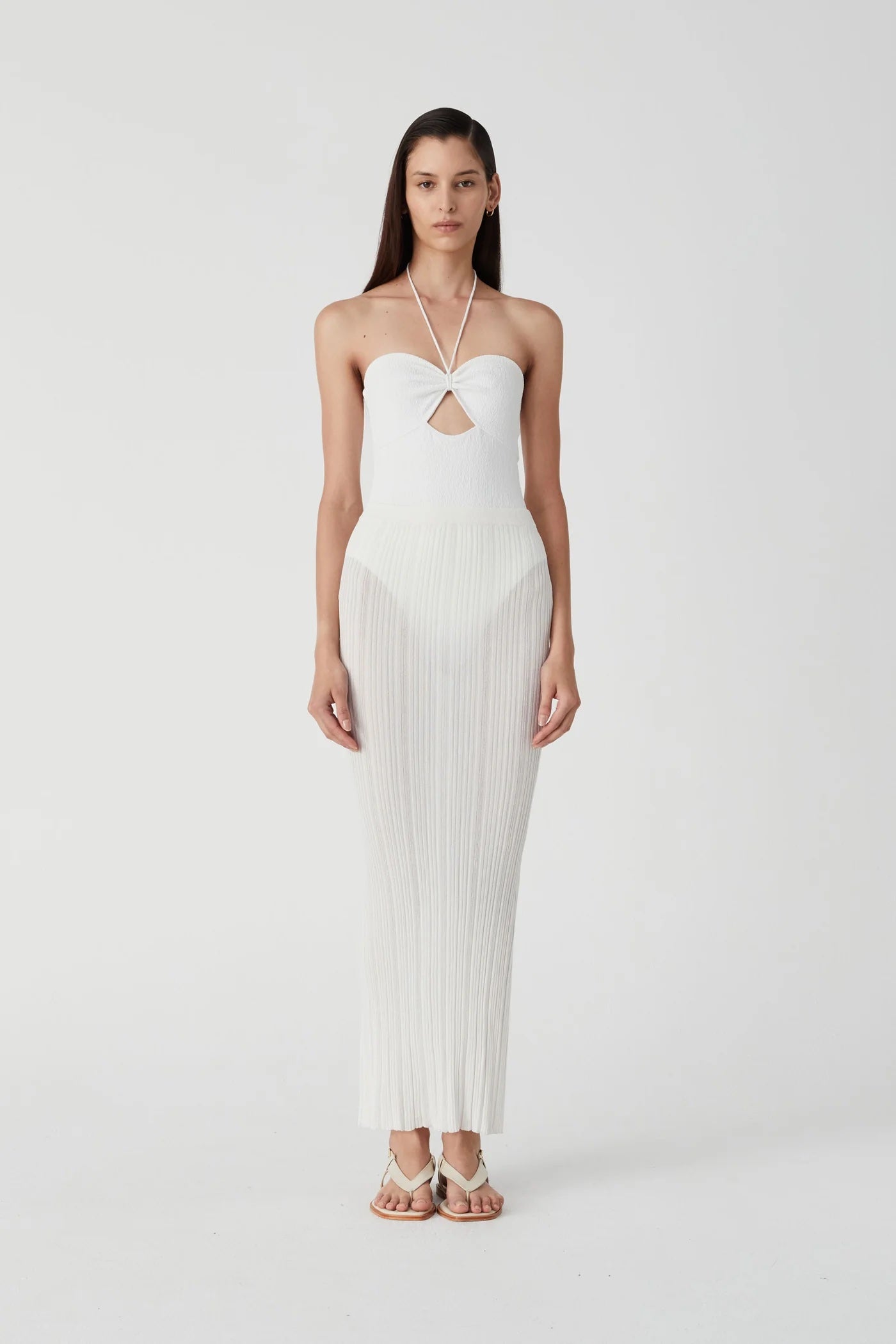 Misha Saylor Maxi Skirt | Ivory