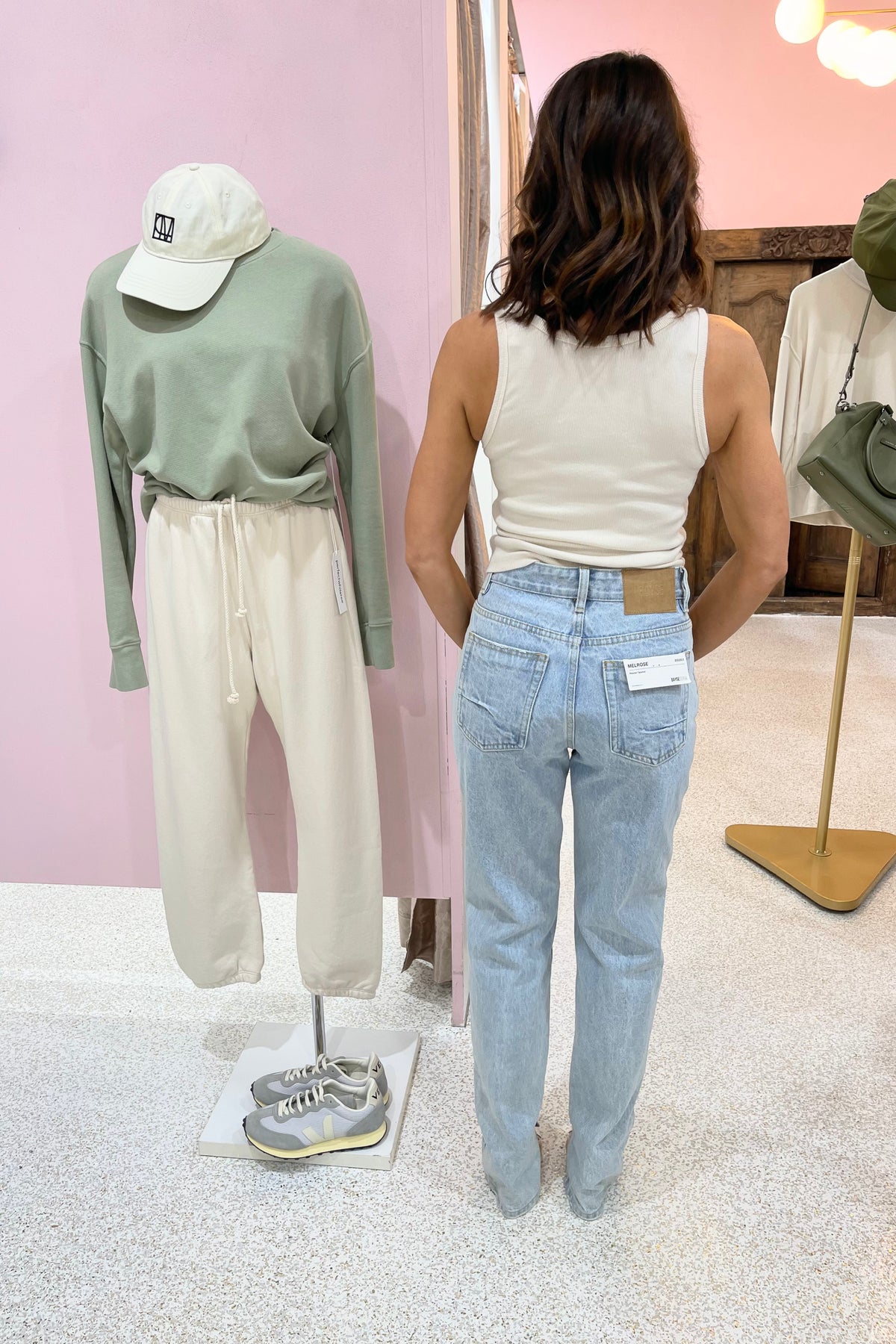 Perfect White Tee Maria V Neck Blondie Tank | Sugar