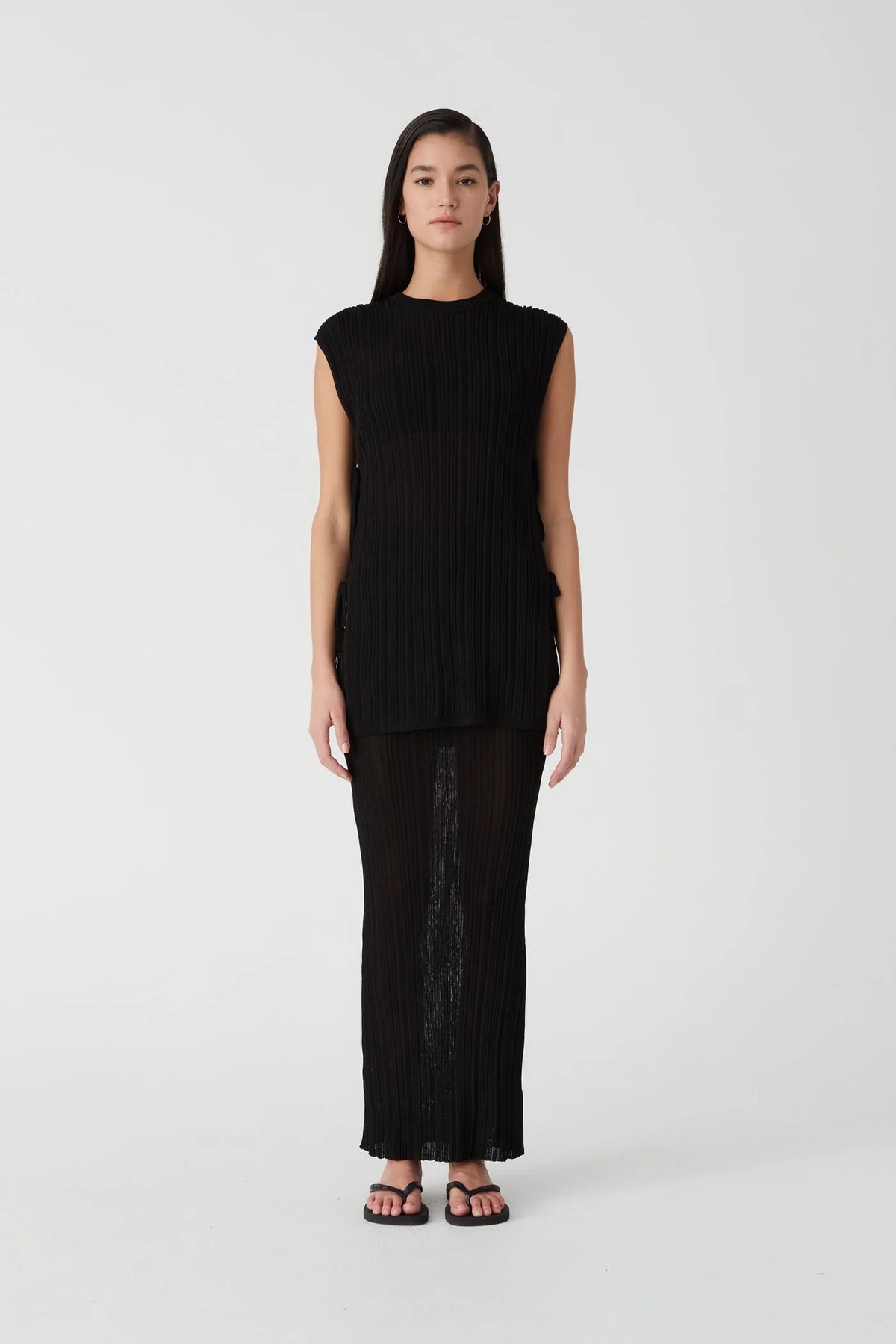 Misha Saylor Maxi Skirt | Black