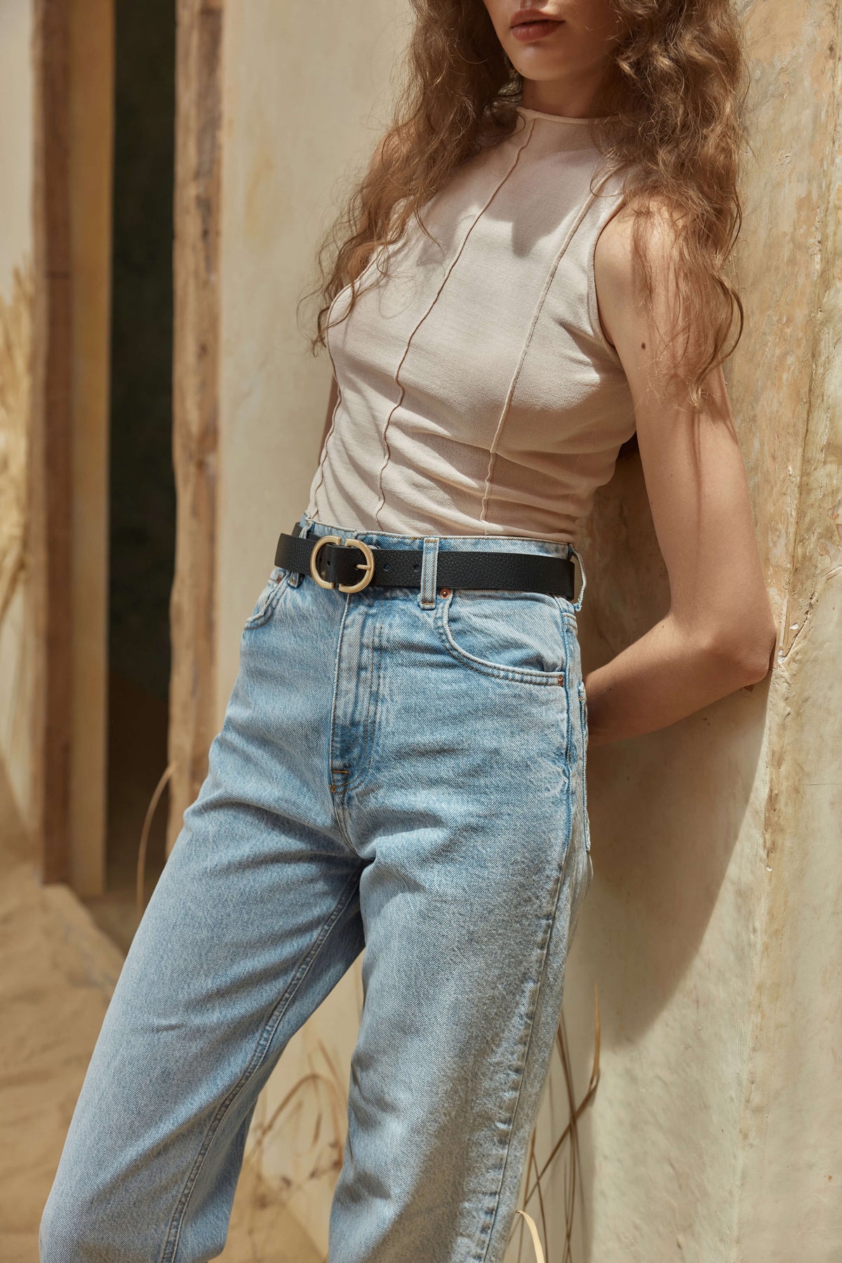 Status Anxiety In Reverse Belt | Black/Gold