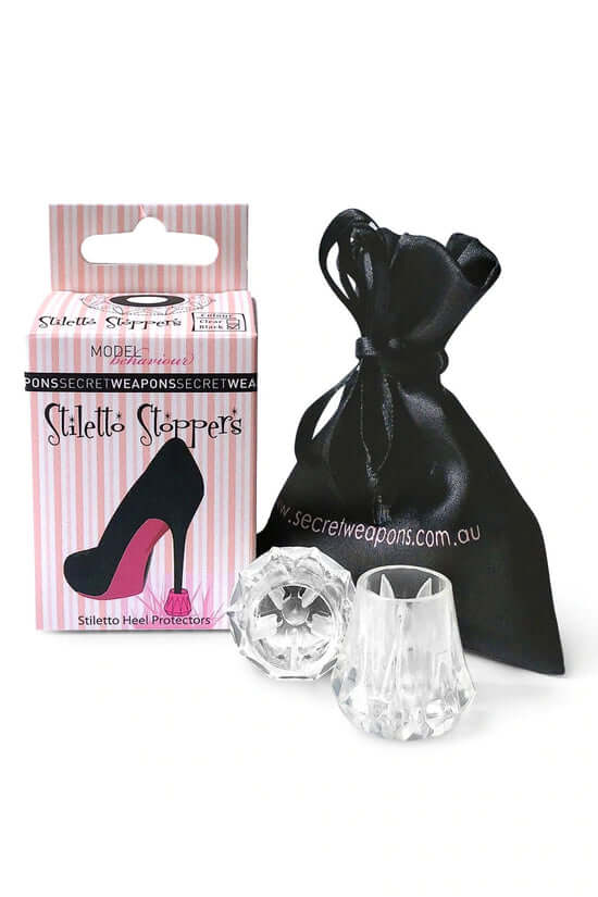 Secret Weapons Stiletto Stoppers High Heel Protectors | Clear