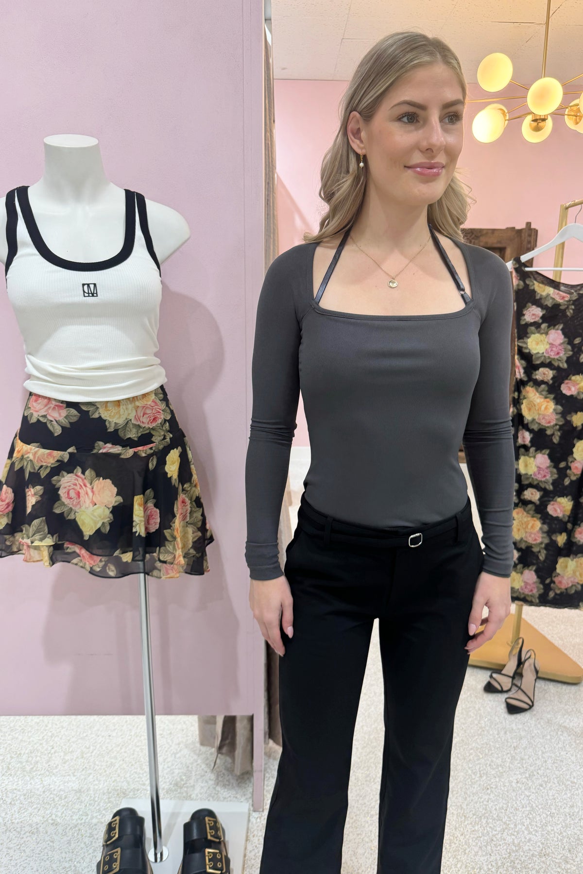 Ownley Gavriel Suit Pant | Black