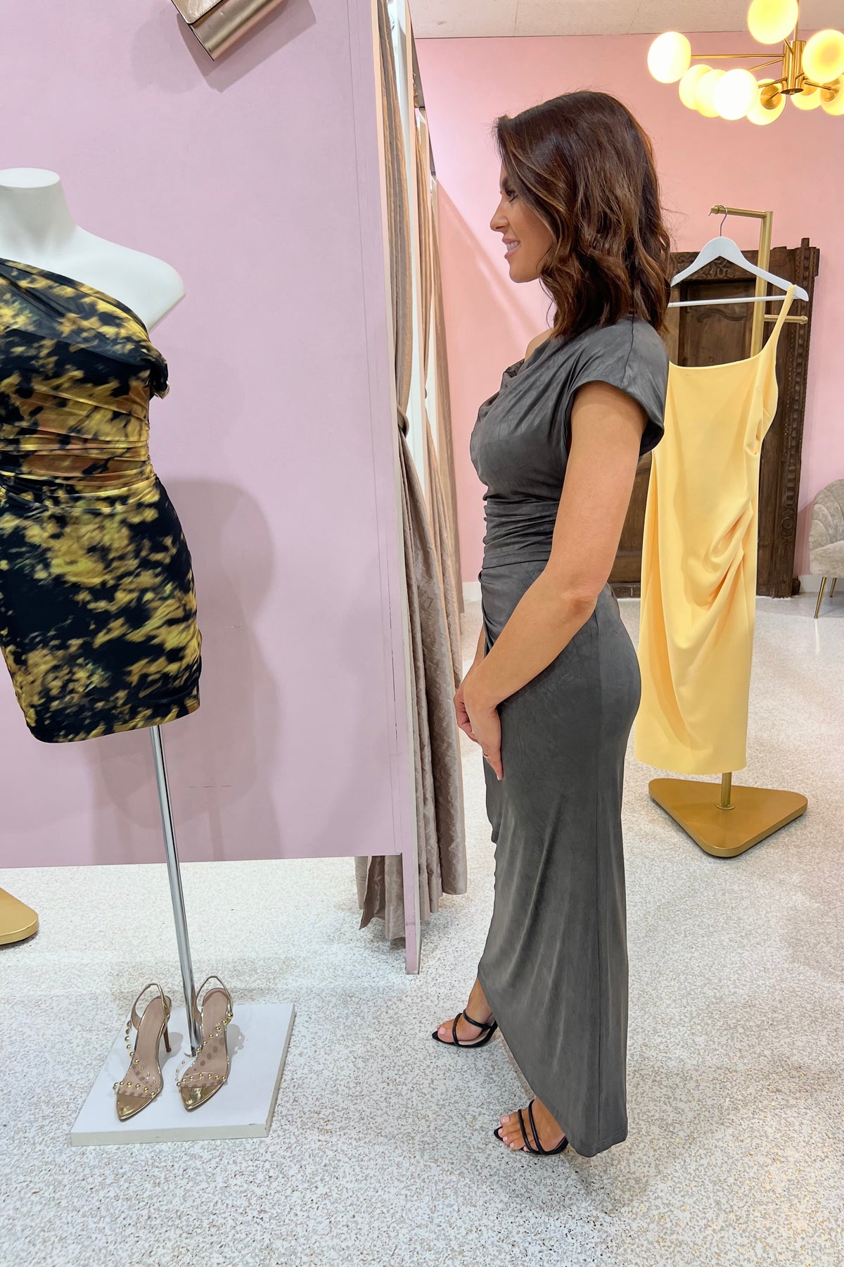 Significant Other Priya Skirt | Charcoal