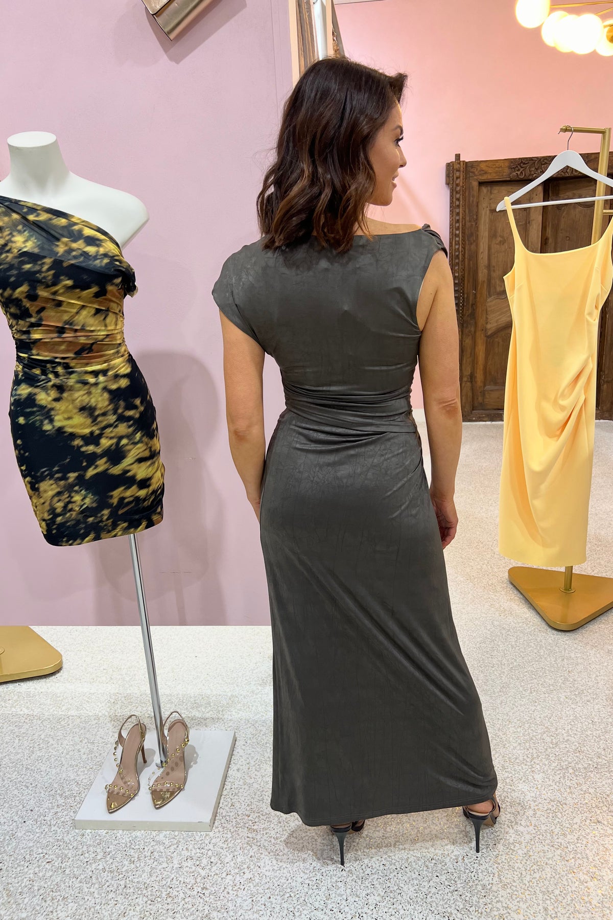 Significant Other Priya Skirt | Charcoal