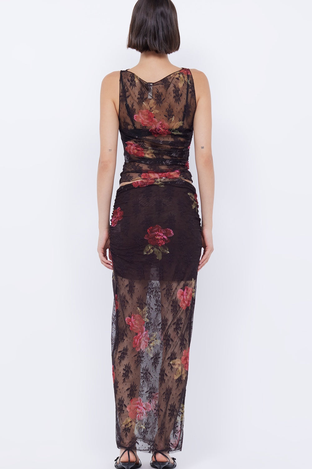 Bec + Bridge Desert Rose Top | Choc Floral