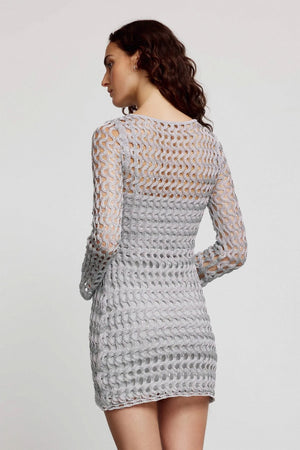 Significant Other Adley Mini Dress | Silver