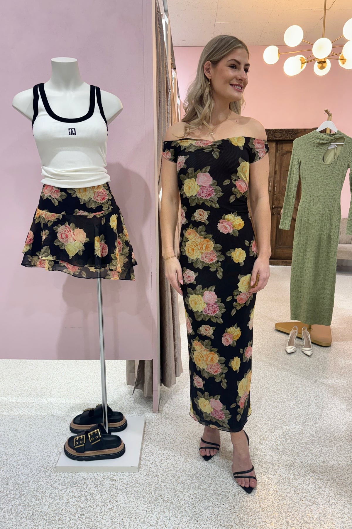 Ownley Marla Maxi Dress | Vintage Roses