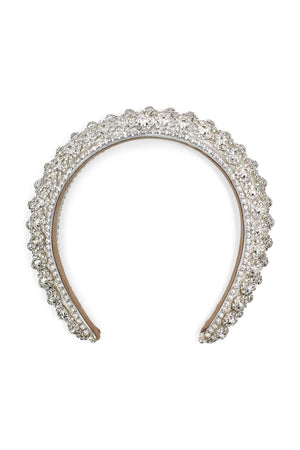 Morgan & Taylor Avah Headband | White Silver