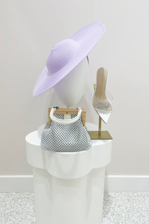 Morgan & Taylor Mona Plate Hat | Lilac