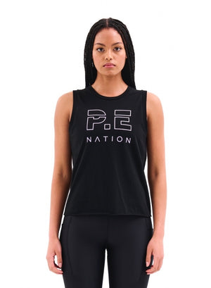 P.E Nation Shuffle Tank | Black