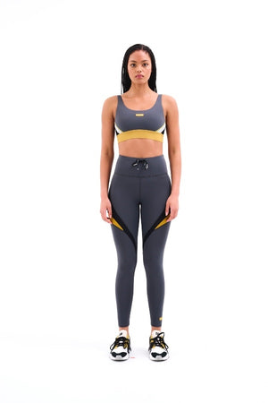 P.E Nation Ricochet Full Length legging | Dark Shadow