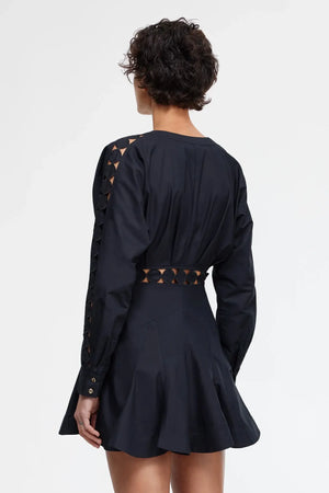 Acler Keeling Mini Dress | Black