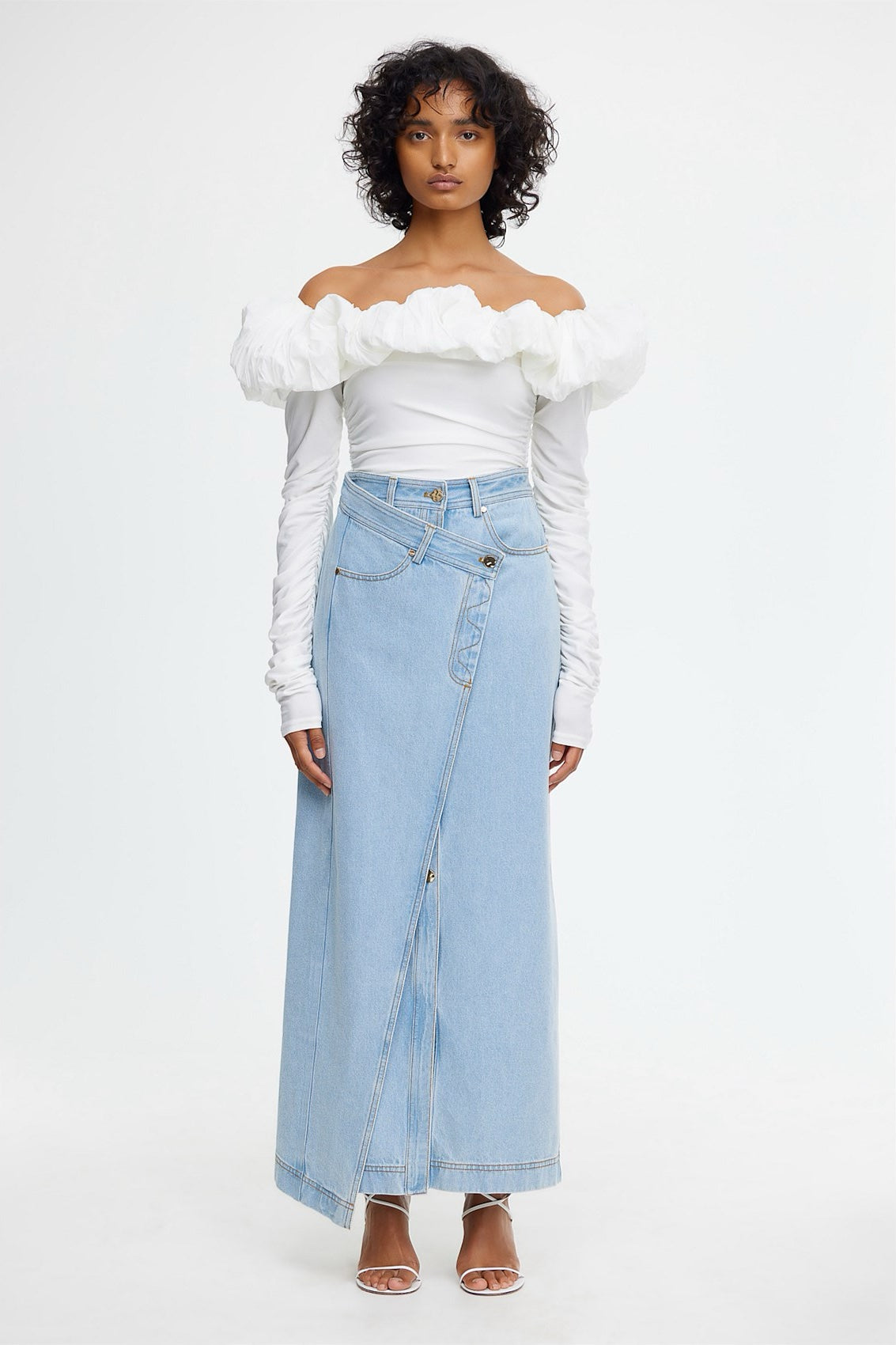 Acler Amesbury Skirt | Mid Wash || BEST SELLER / RESTOCKED