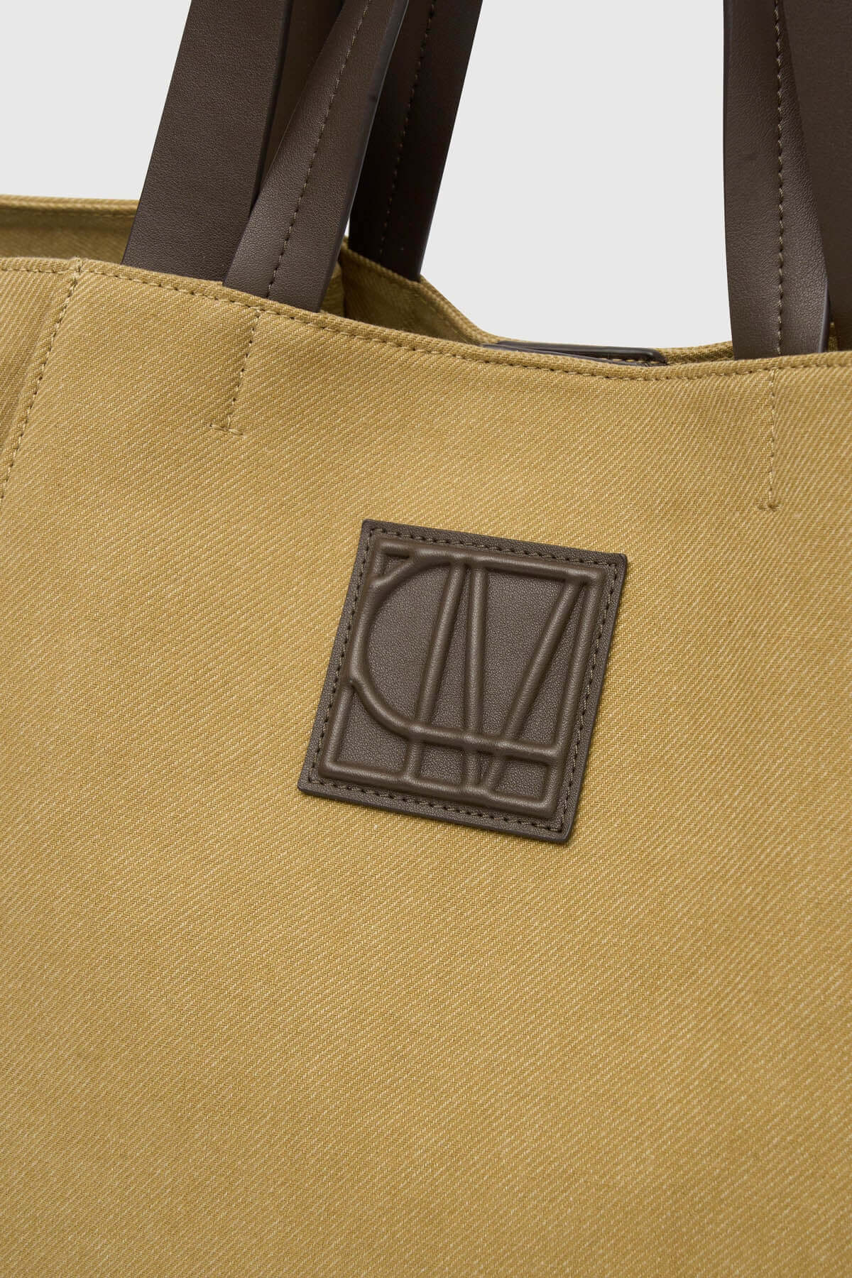 C&M Camilla & Marc Fallon Canvas Tote | Khaki/Chocolate