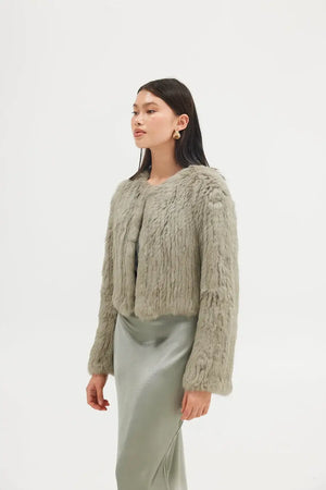 Bubish Lola Crop Jacket | Sage