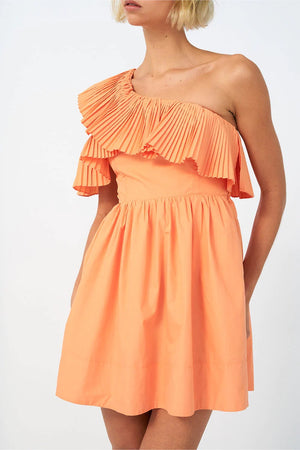 Sovere Bliss Mini Dress | Soft Orange