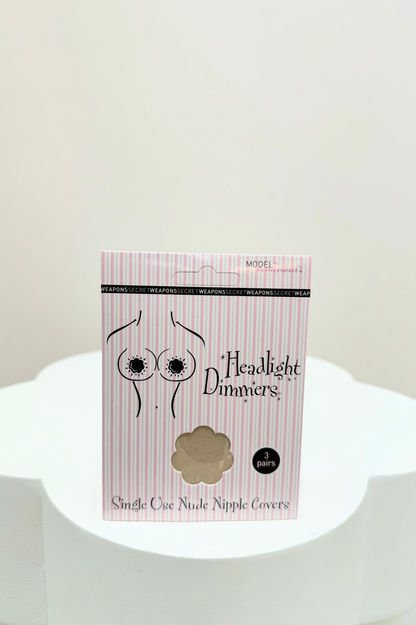 Secret Weapons Headlight Dimmers Round | Nude Flower