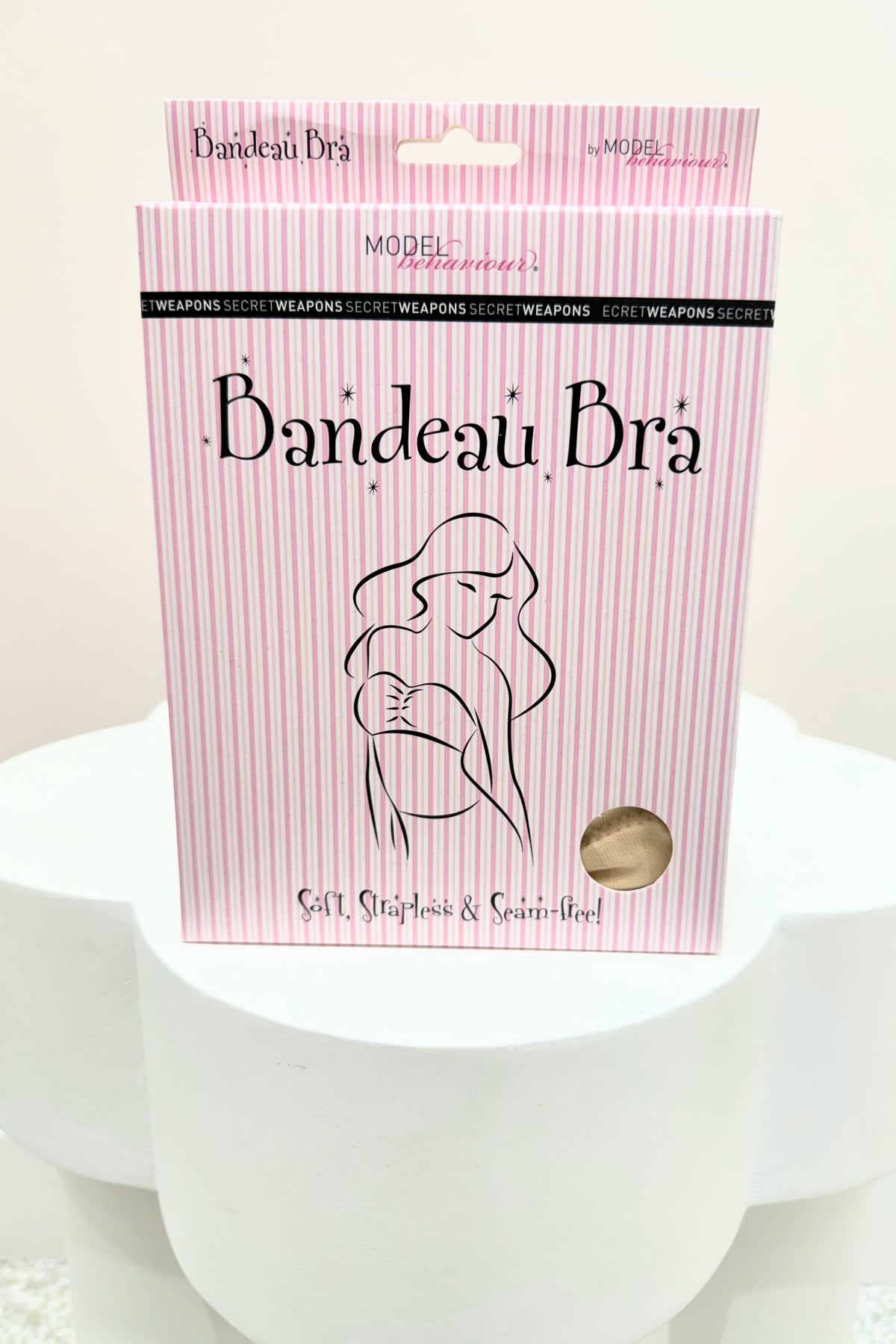Secret Weapons Bandeau Bra | Nude