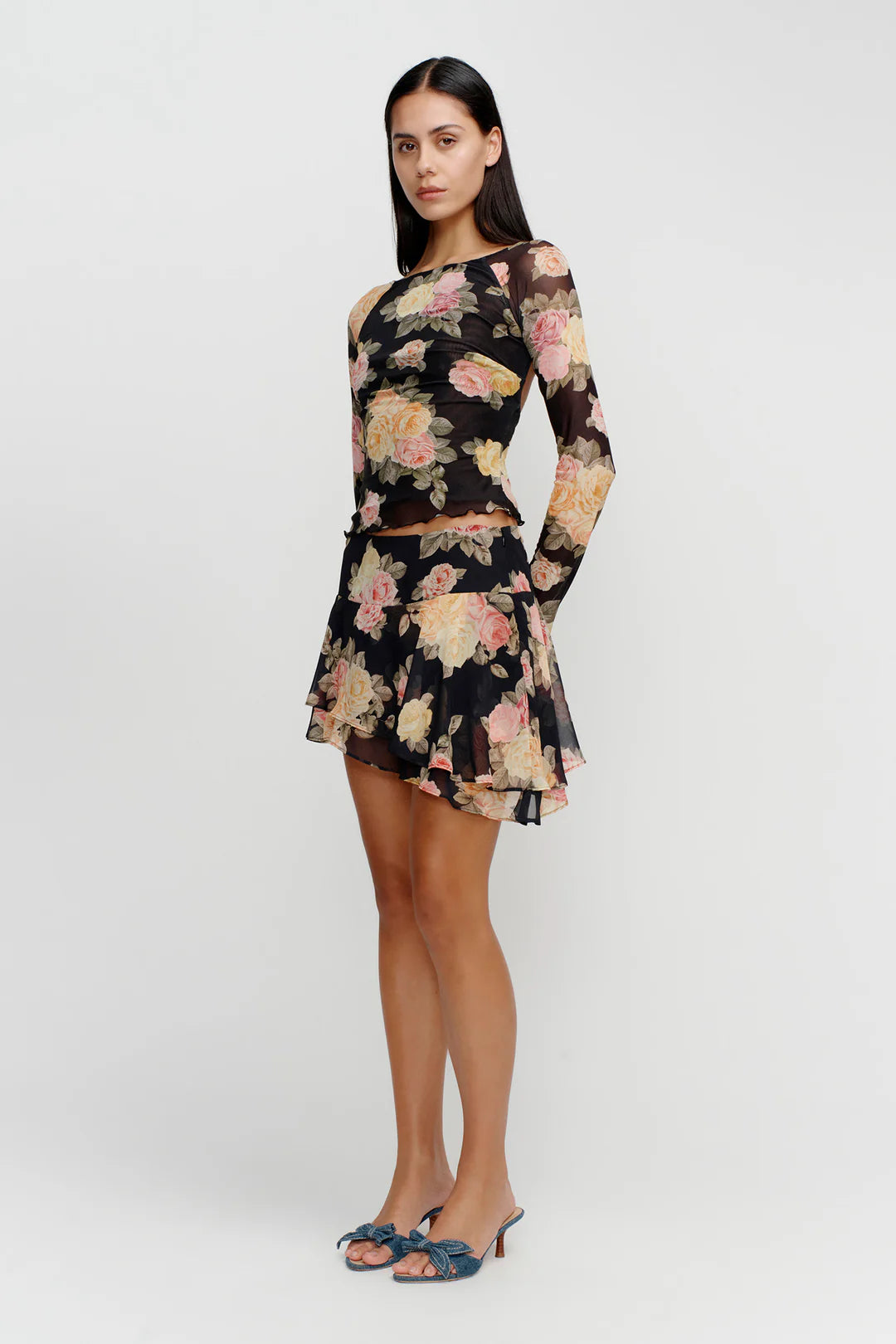 Ownley Denise Backless Top | Vintage Rose