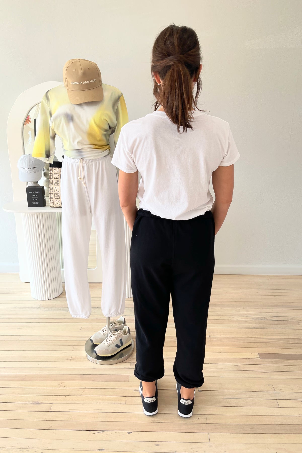 Perfect White Tee Harley Boxy Crew Tee | White