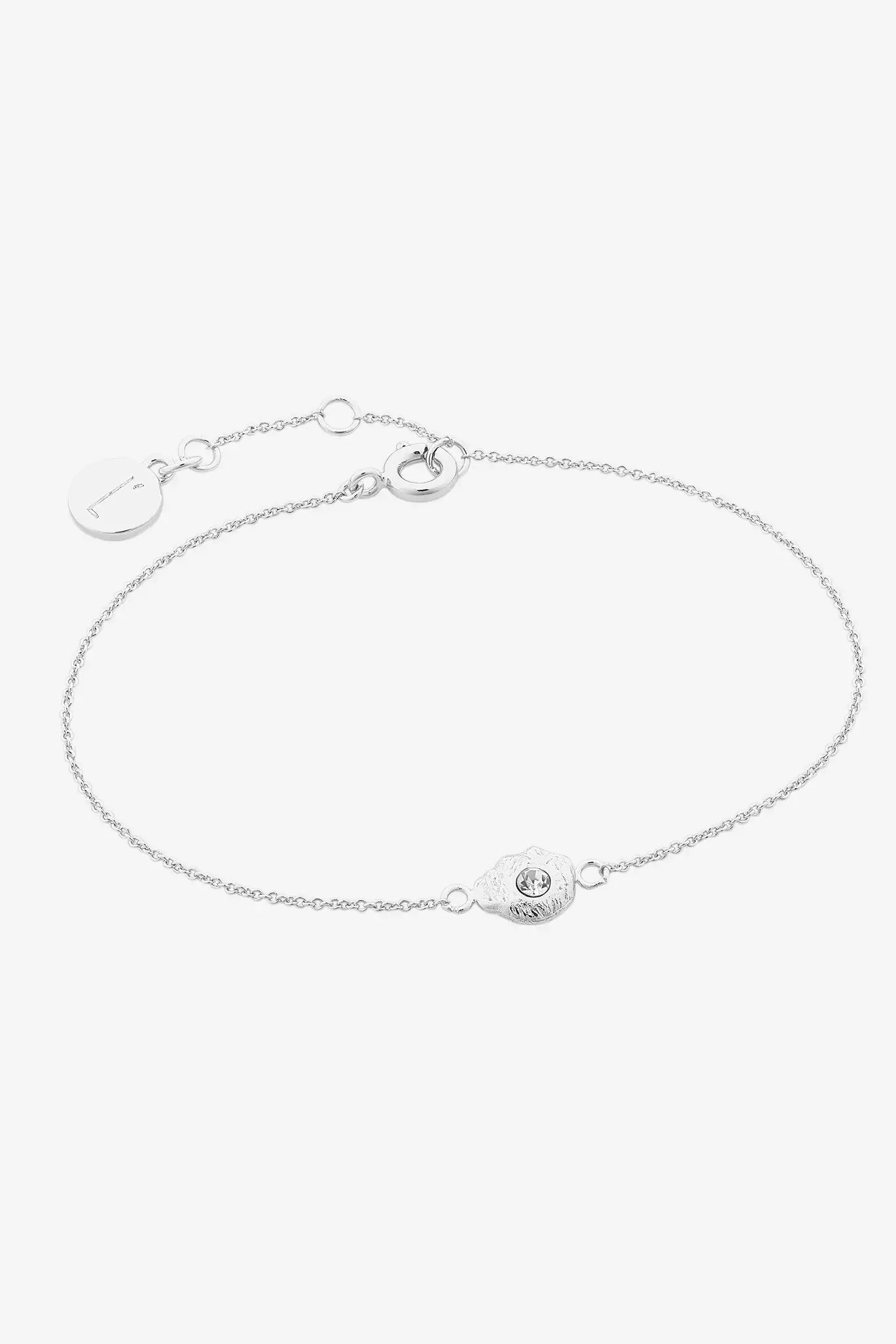 Liberte Porter Clear Bracelet | Silver