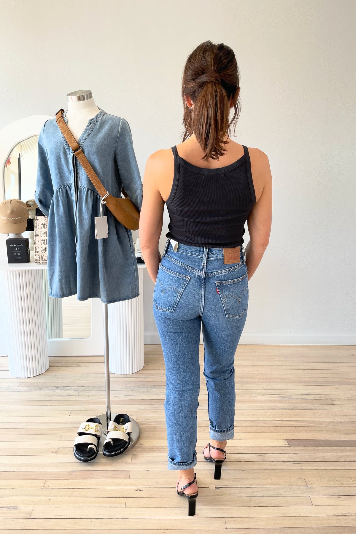 Perfect White Tee Annie Recycled Tank | Vintage Black || BEST SELLER / RESTOCKED