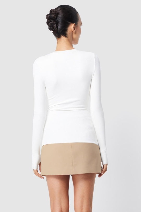 Mossman The Brooklyn Top | White || BEST SELLER