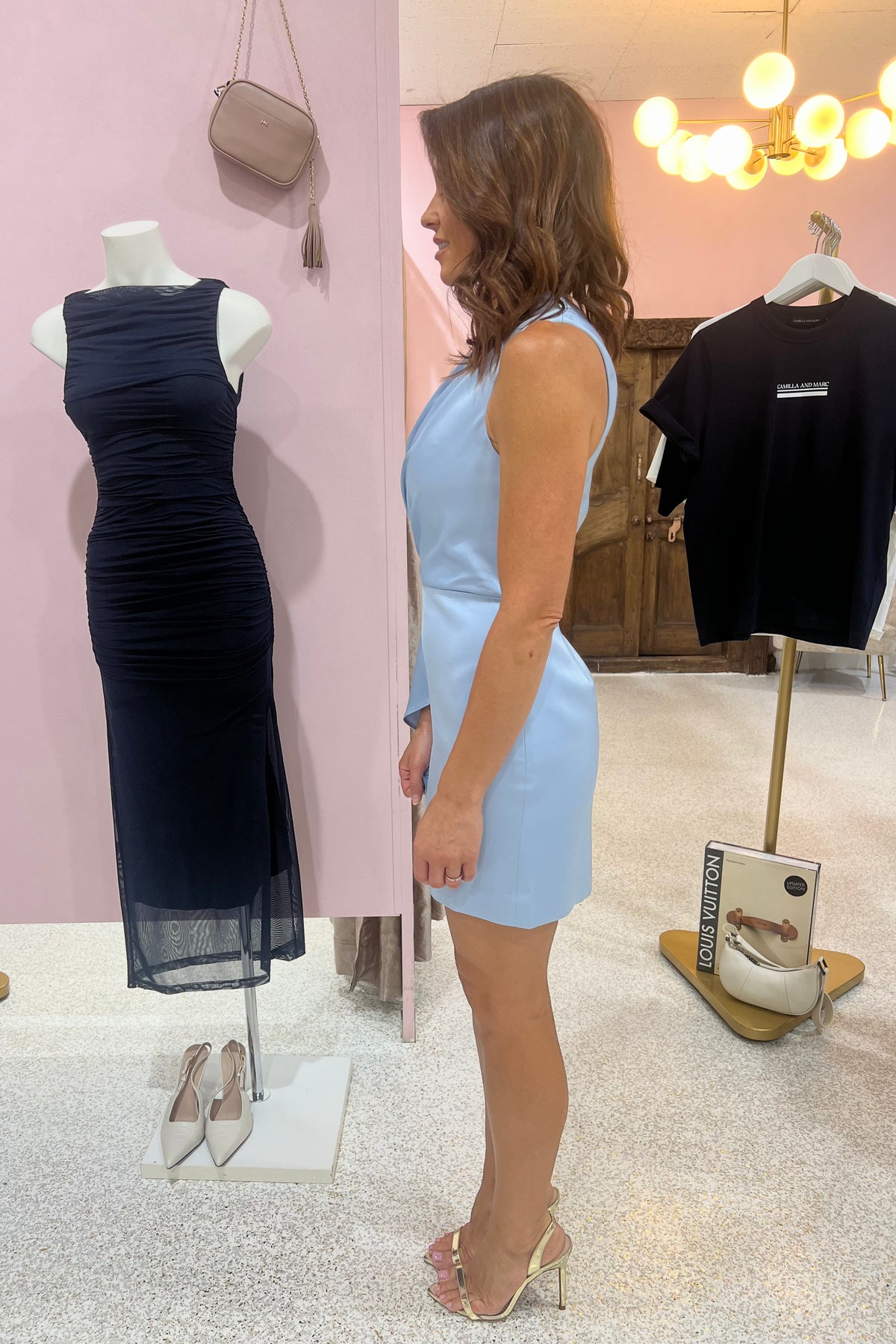 Significant Other Annabel Mini Dress | Ice Blue