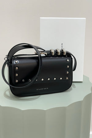 Dylan Kain The Delilah Studded Bag | Black/Silver