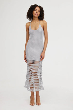 Significant Other Adley Midi Dress | Silver