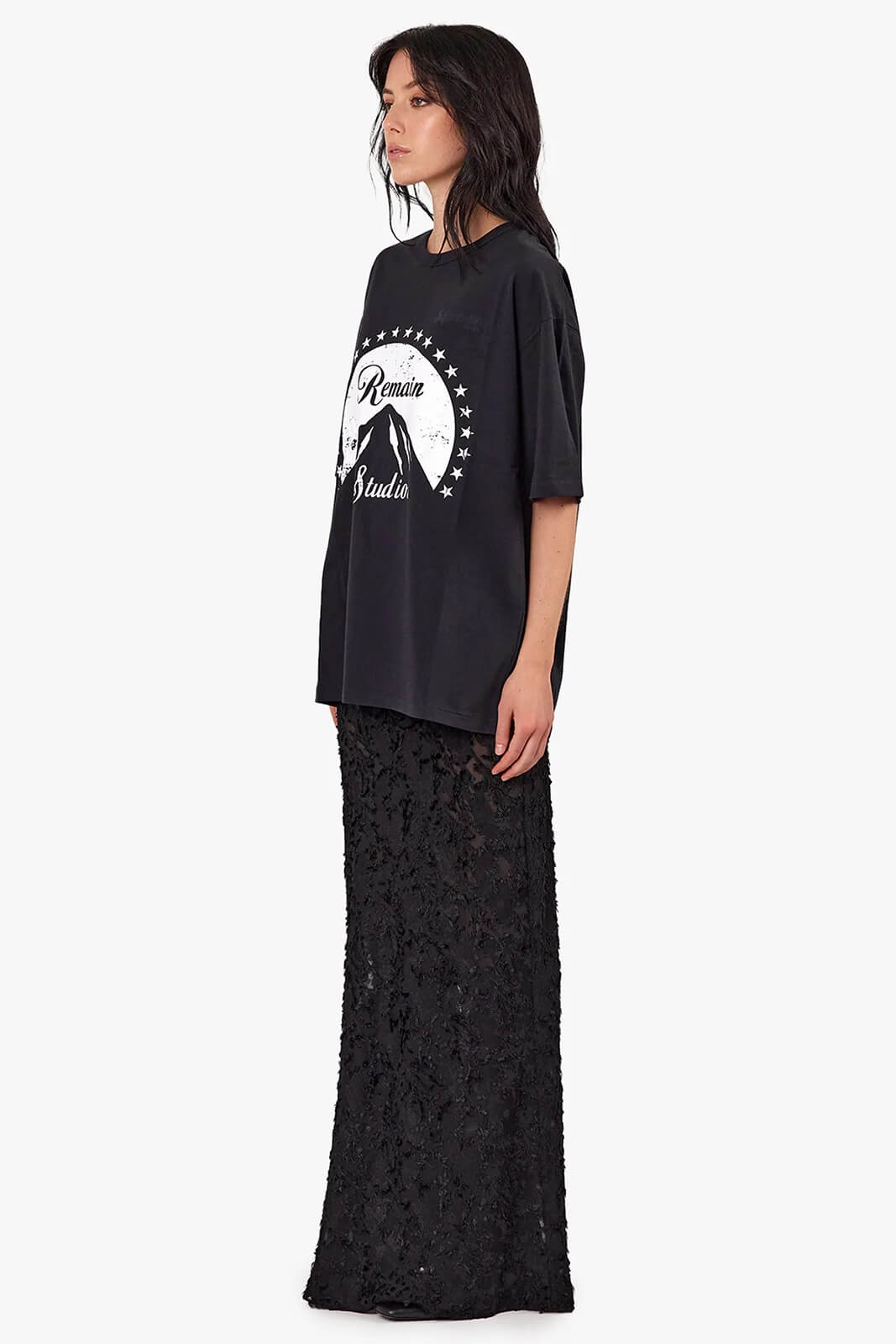 Remain Studios Tee | Aged Black.