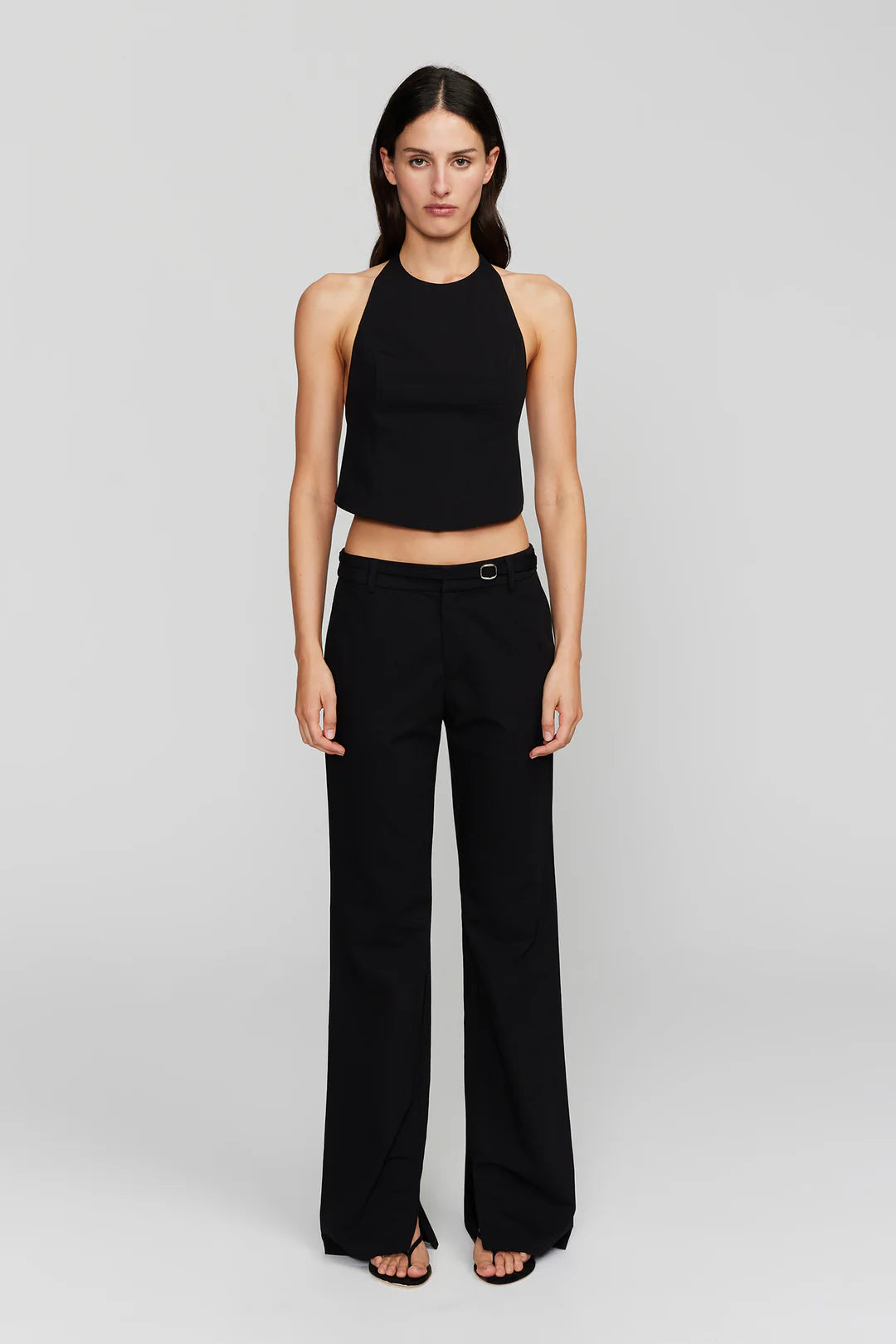 Ownley Gavriel Suit Pant | Black