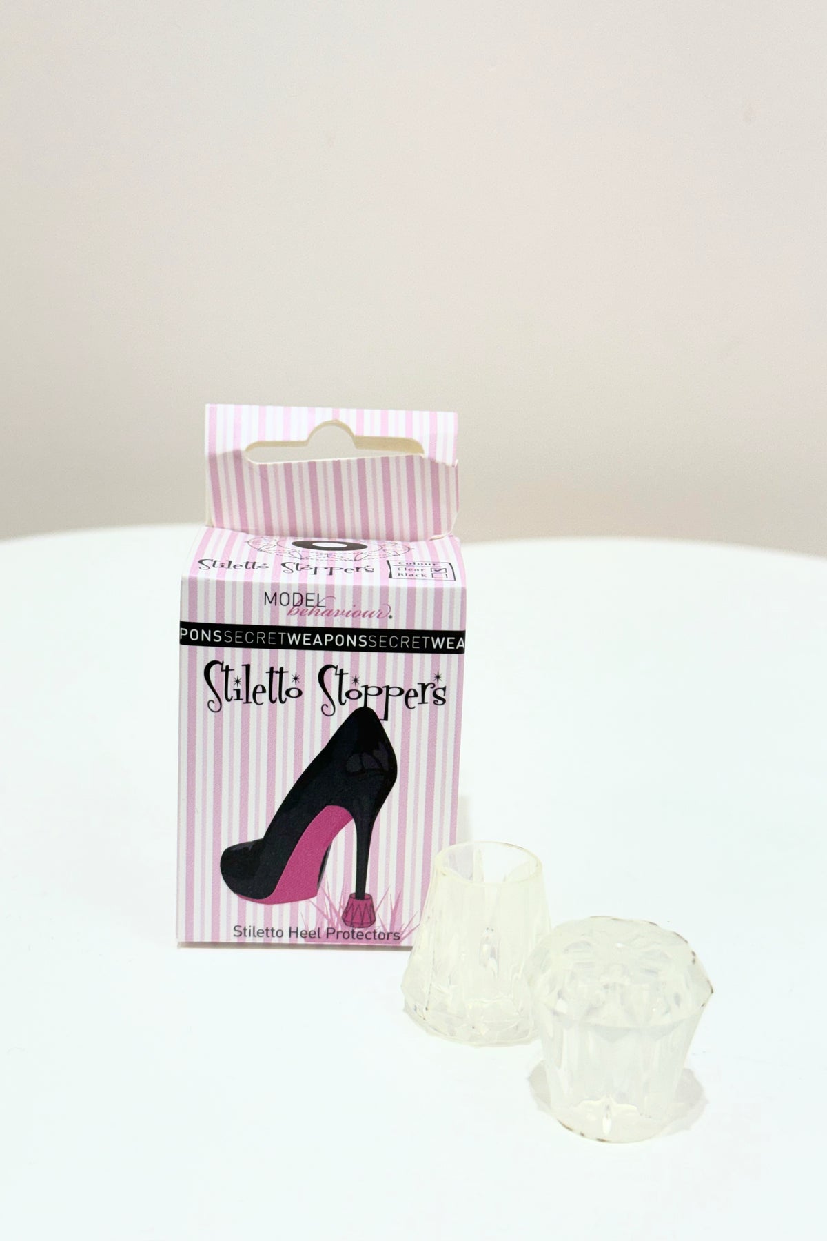 Secret Weapons Stiletto Stoppers High Heel Protectors | Clear