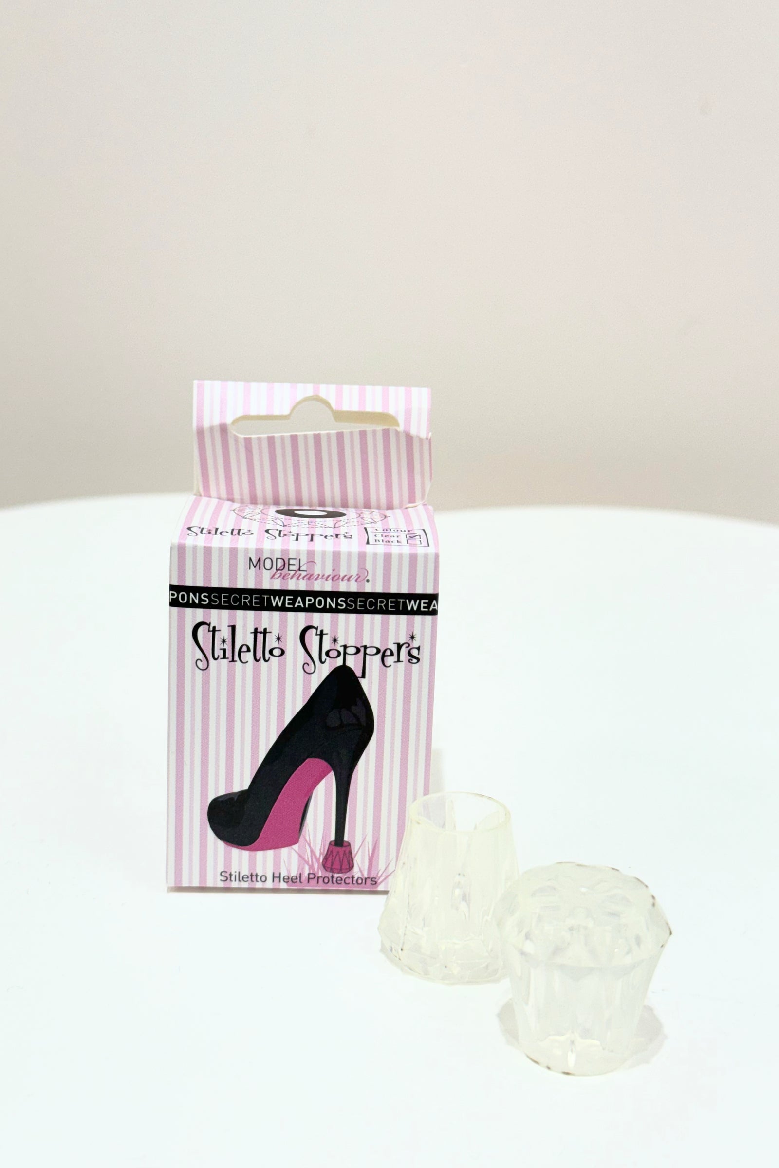 Secret Weapons Stiletto Stoppers High Heel Protectors | Clear